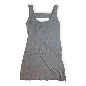 American Apparel Grey Cotton Dress